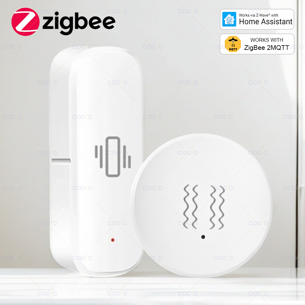 Home Security Gate - ZigBee 3.0 Vibration Sensor Real Time