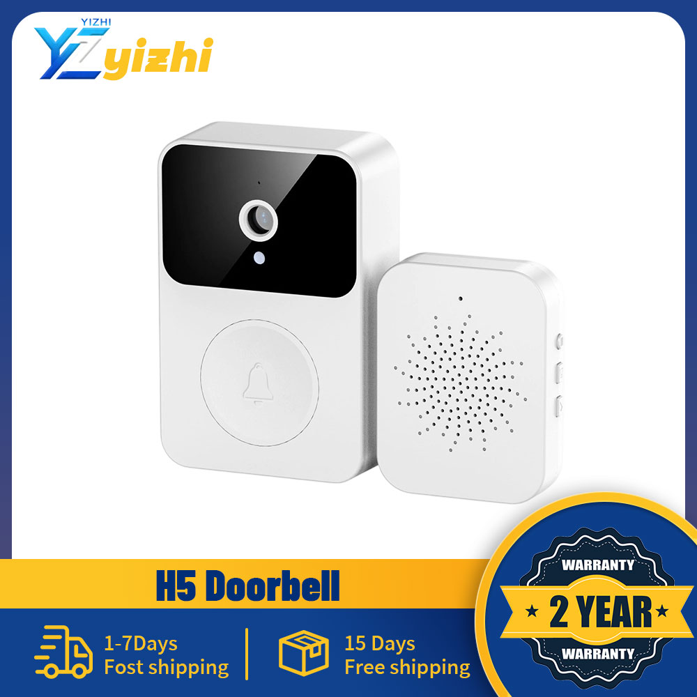 Home Security No Wifi Needed - H5 Wireless Smart Video Doorbell 2.4G