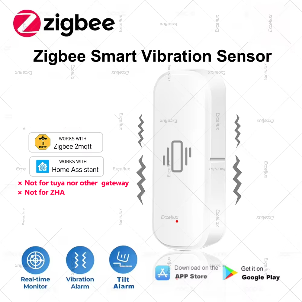 Home Security Tools - Zigbee Smart Vibration Sensor Home Security