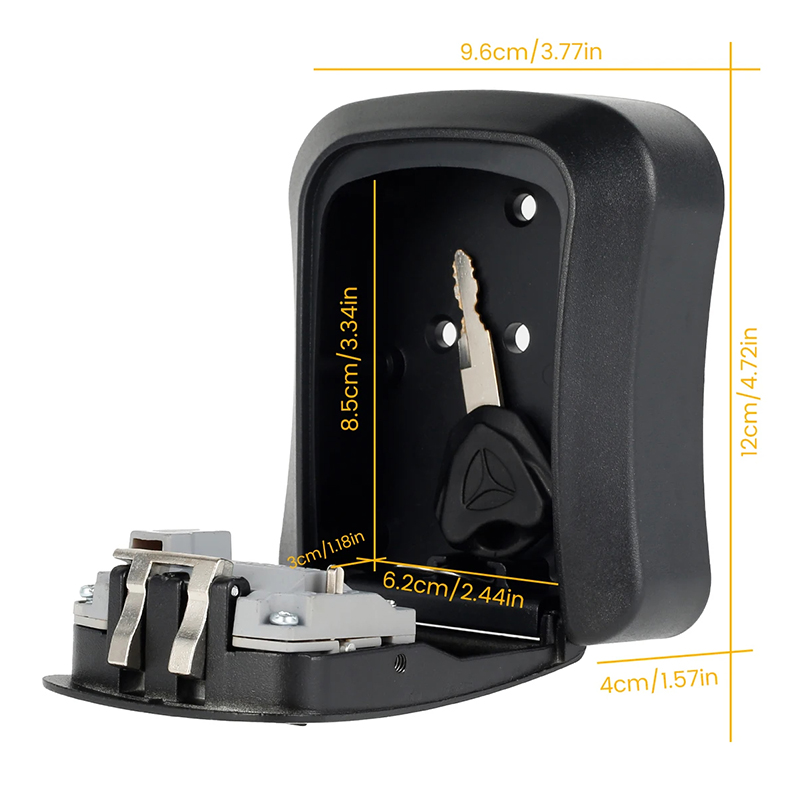 Home Security Key Box - Wall Mount Key Storage Secret Box