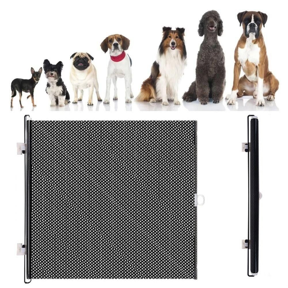 Home Security Fence - Retractable Pet Fence Barrier Folding Easy