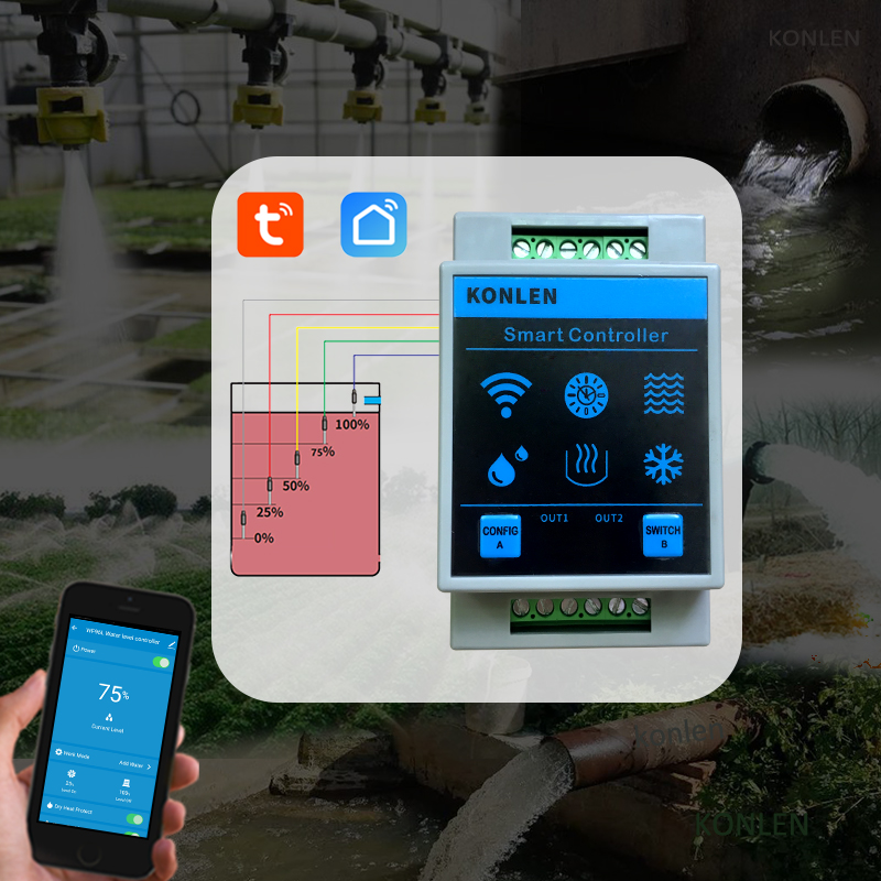 KONLEN Tuya Water Level Sensor - Home Security Guard recensie en prijs
