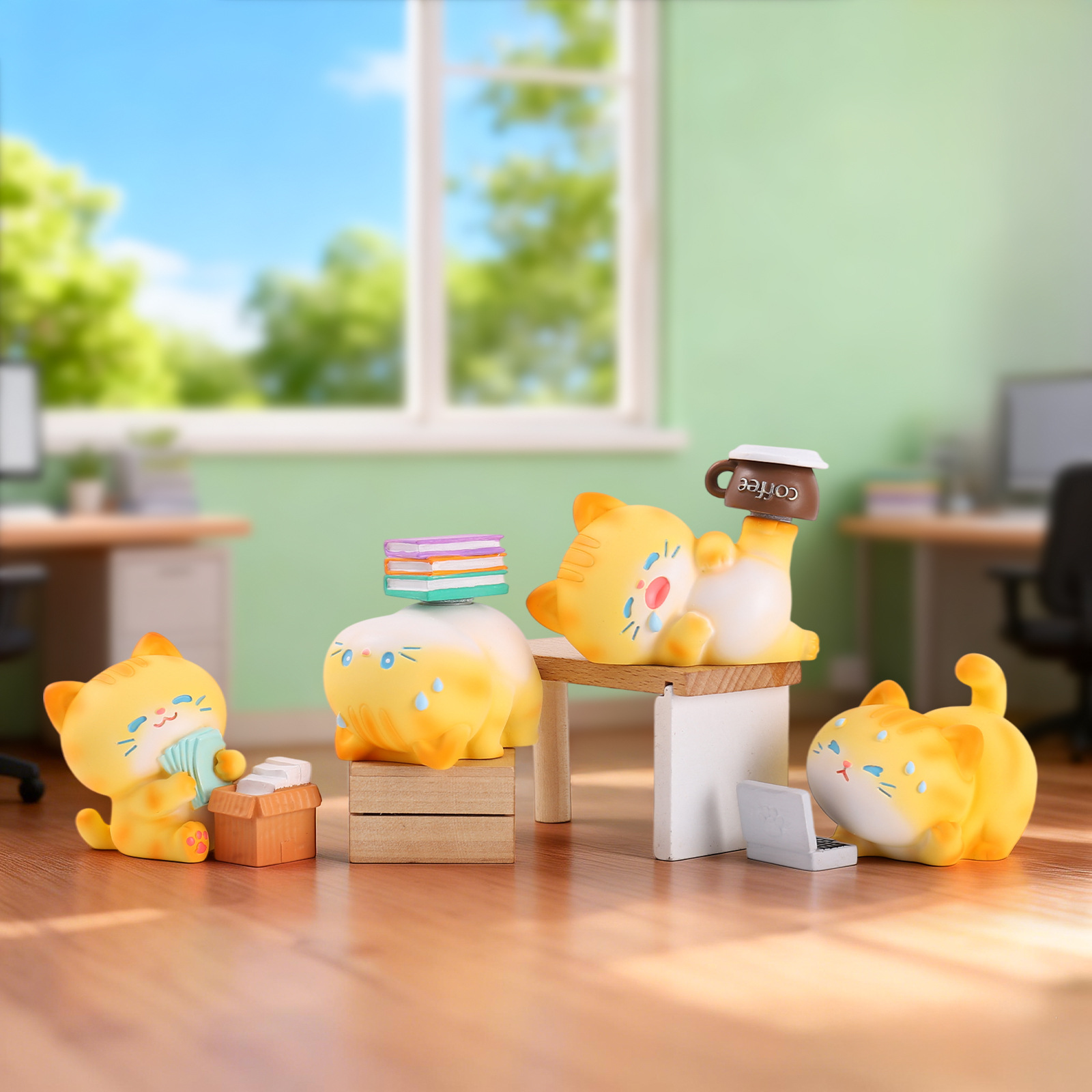 Blind Box Cartoon Orange Cat R - Home Security Items recensie en prijs