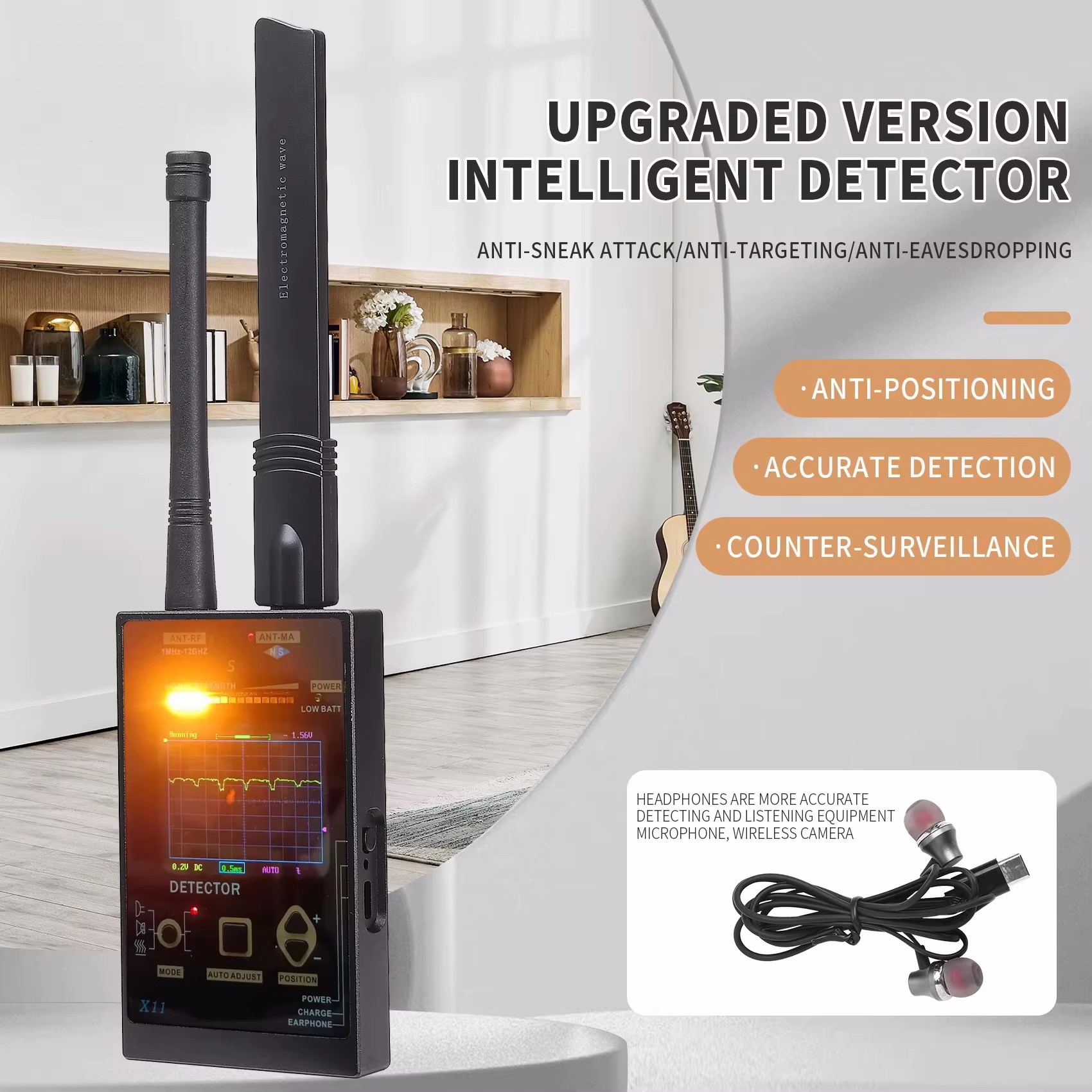 RF Signal Detector Locate Hidd - Home Security Hidden Cameras recensie en prijs