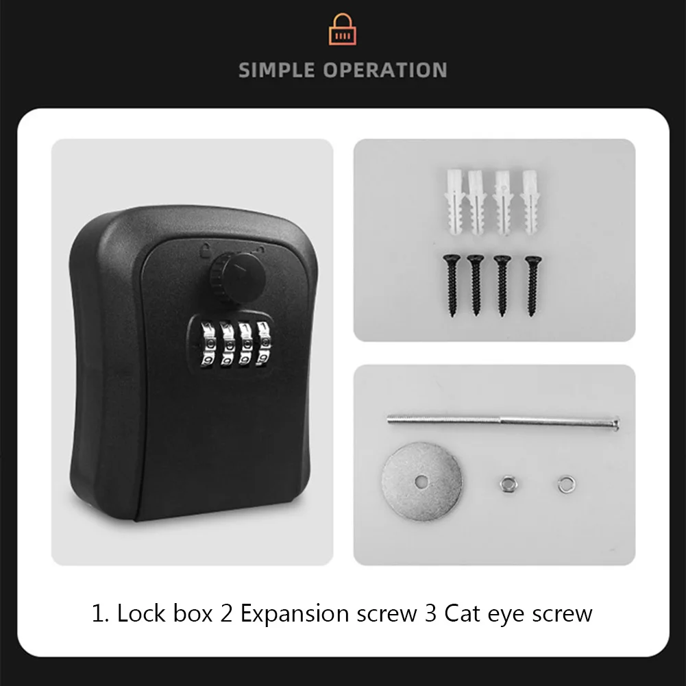 Key Storage Box Wall-Mounted R - Home Security Key Box recensie en prijs