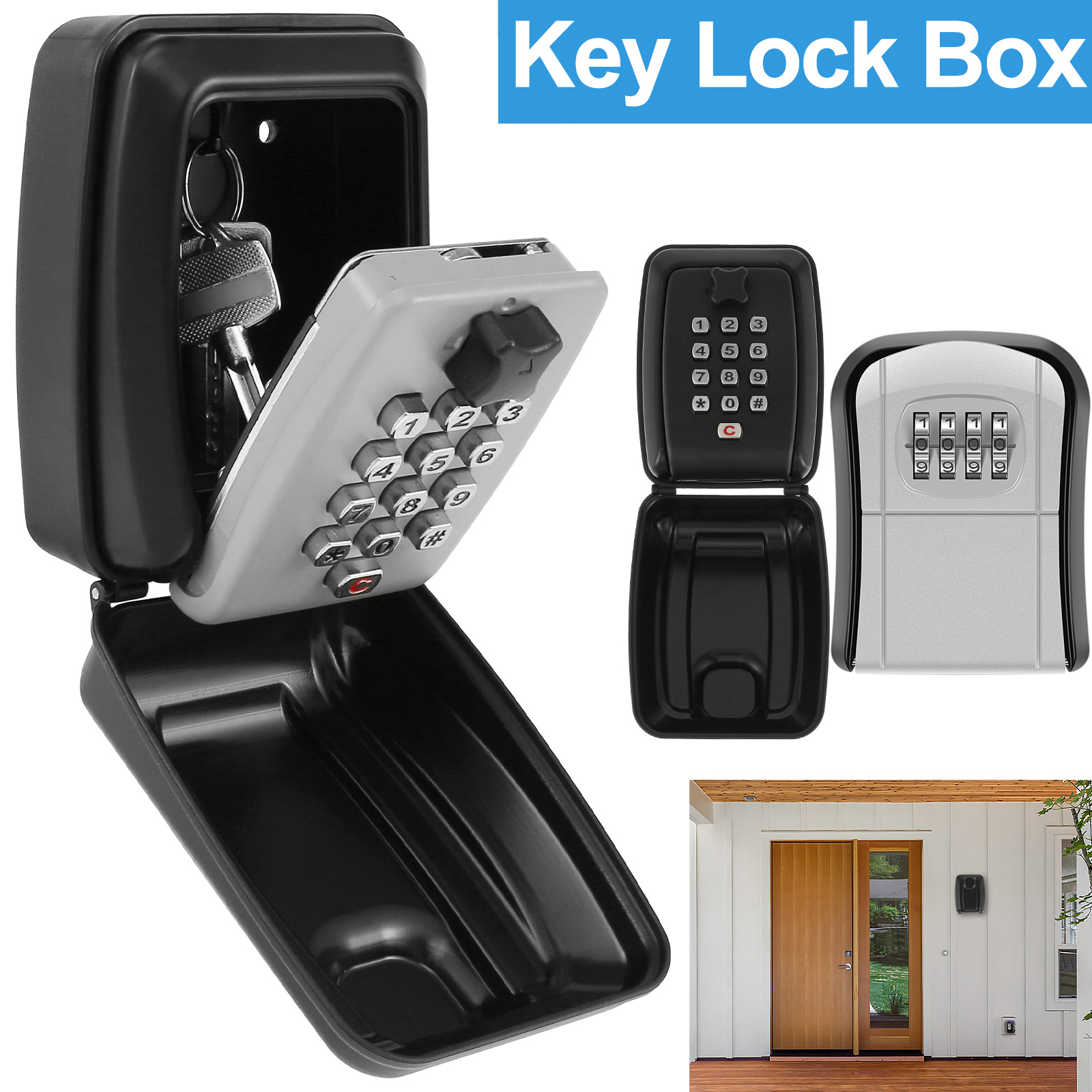 Key Lock Box Wall-Mount Secret - Home Security Key Box recensie en prijs