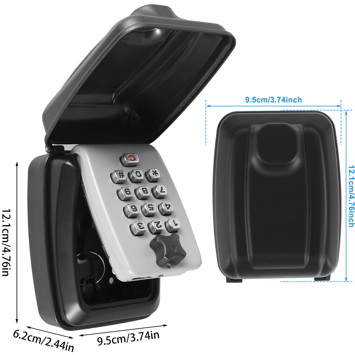 Key Lock Box Wall-Mount Secret - Home Security Key Box recensie en prijs