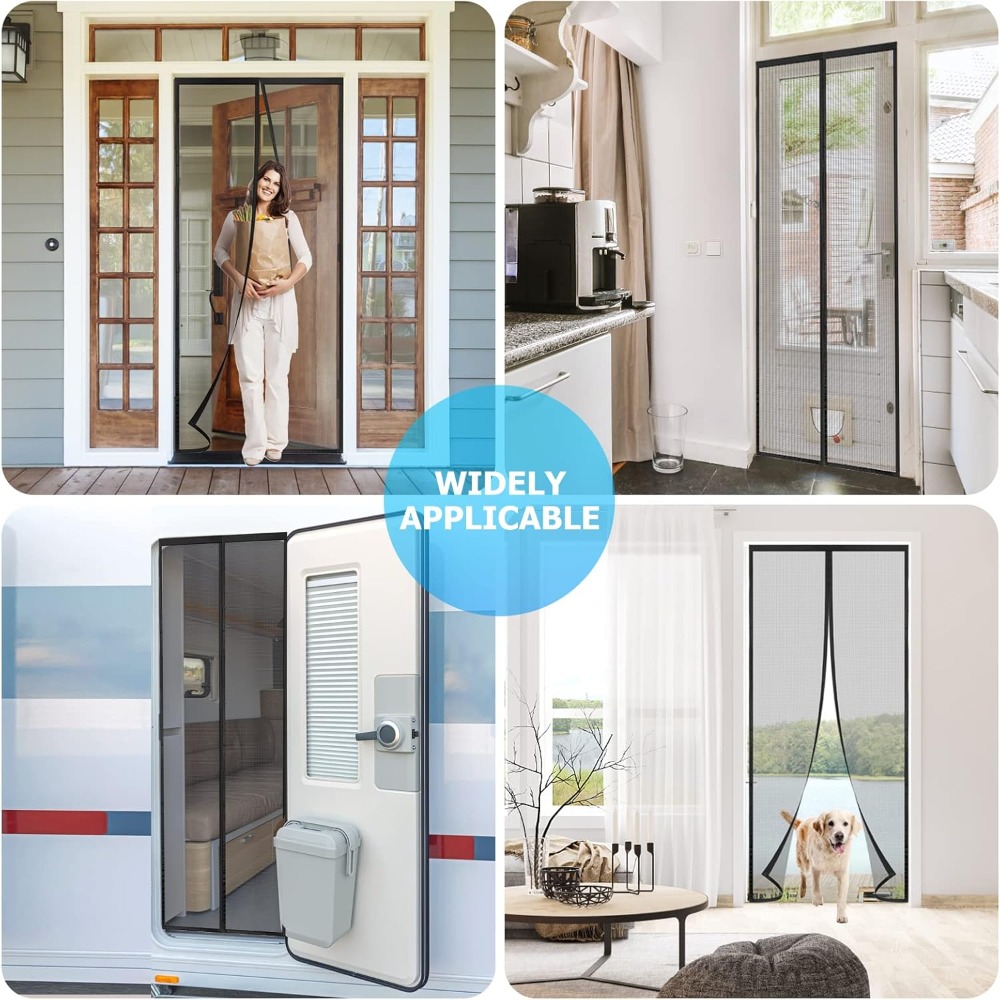 Heavy Duty Magnetic Door Mesh  - Home Security Fence recensie en prijs