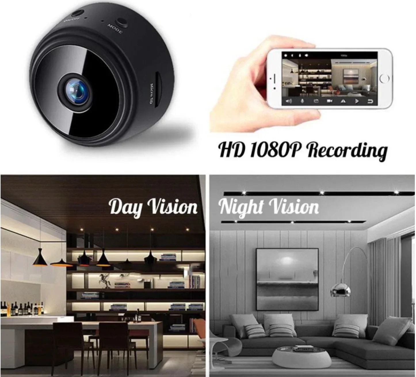 OnePlus A9 Mini Camera 1080P H - Home Security No Wifi Needed recensie en prijs