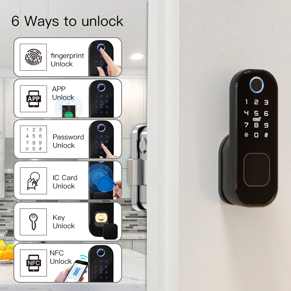 MOES WiFi Tuya Smart Lock Door - Home Security Gate recensie en prijs