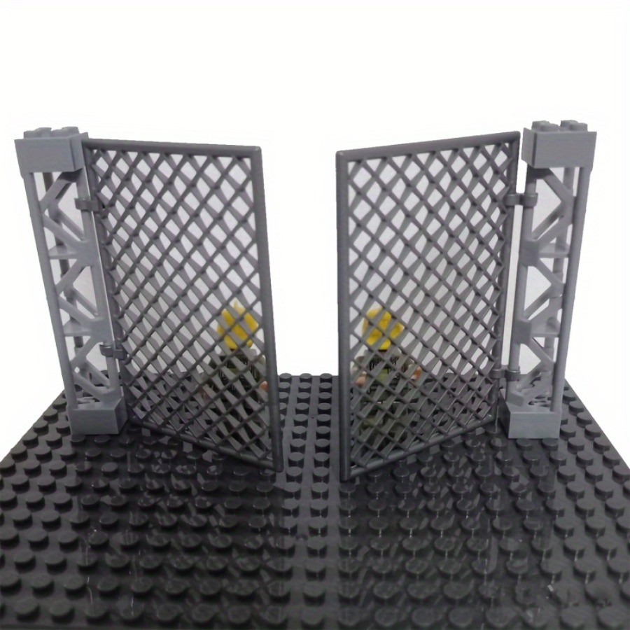4pcs MOC DIY WW2 Military Base - Home Security Fence recensie en prijs
