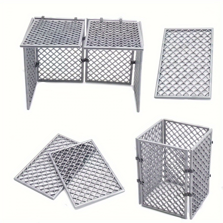 4pcs MOC DIY WW2 Military Base - Home Security Fence recensie en prijs