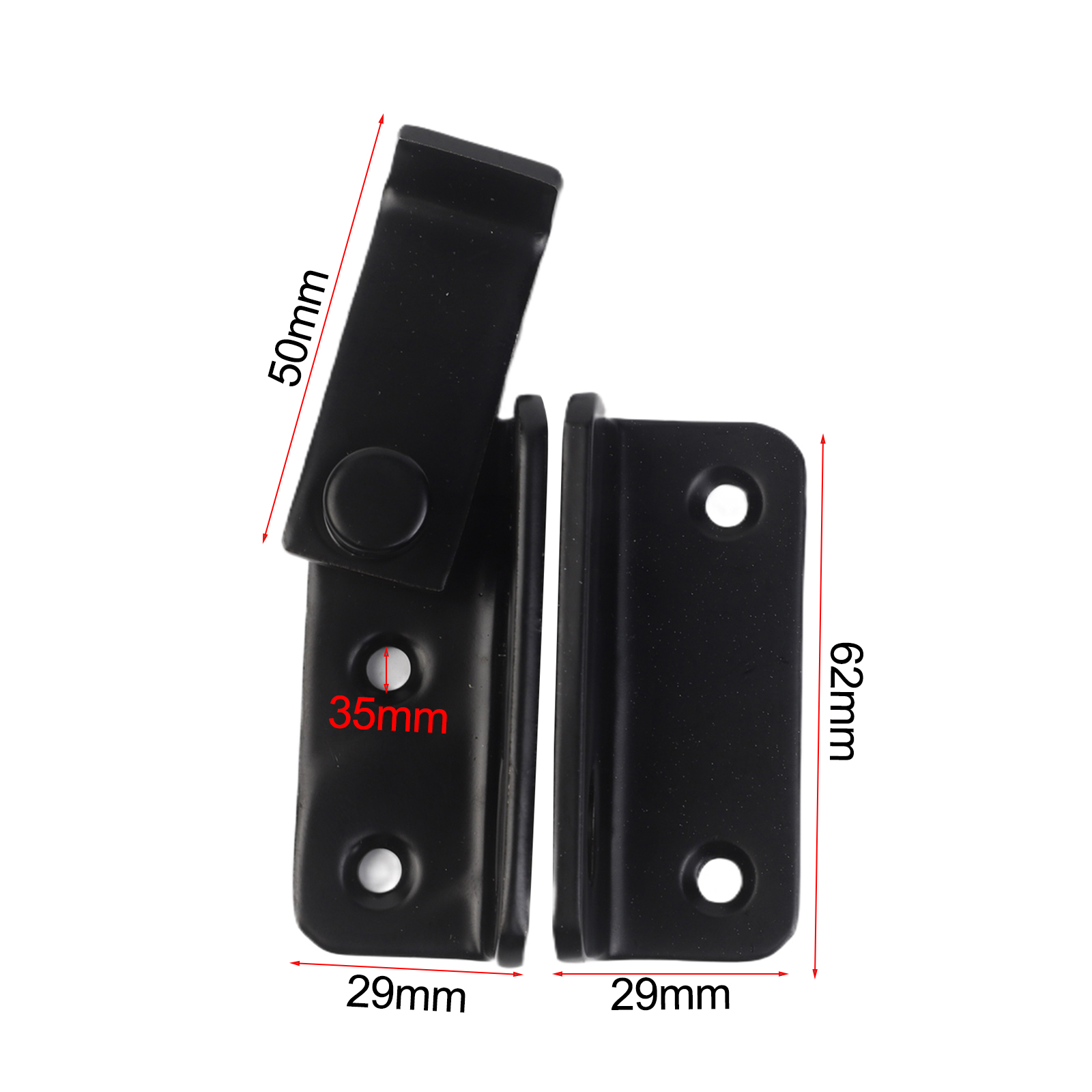 1Pc Black Stainless Steel Lock - Home Security Fence recensie en prijs