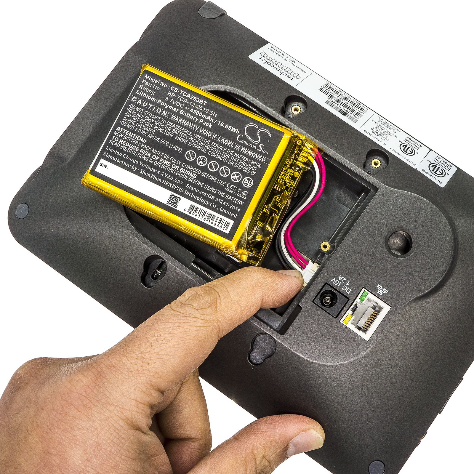 3.7V 4500mAh Alarm System Batt - Home Security With Xfinity recensie en prijs
