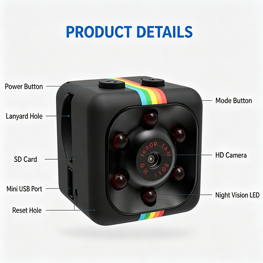 Mini Hidden Camera 1080P Porta - Home Security Hidden Cameras recensie en prijs