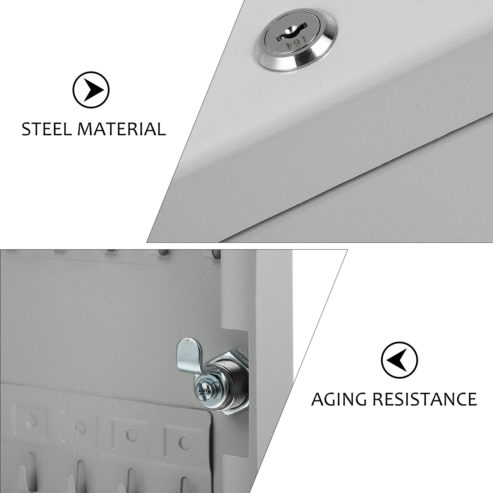 Steel Key Box Wall Mount Secur - Home Security Key Box recensie en prijs