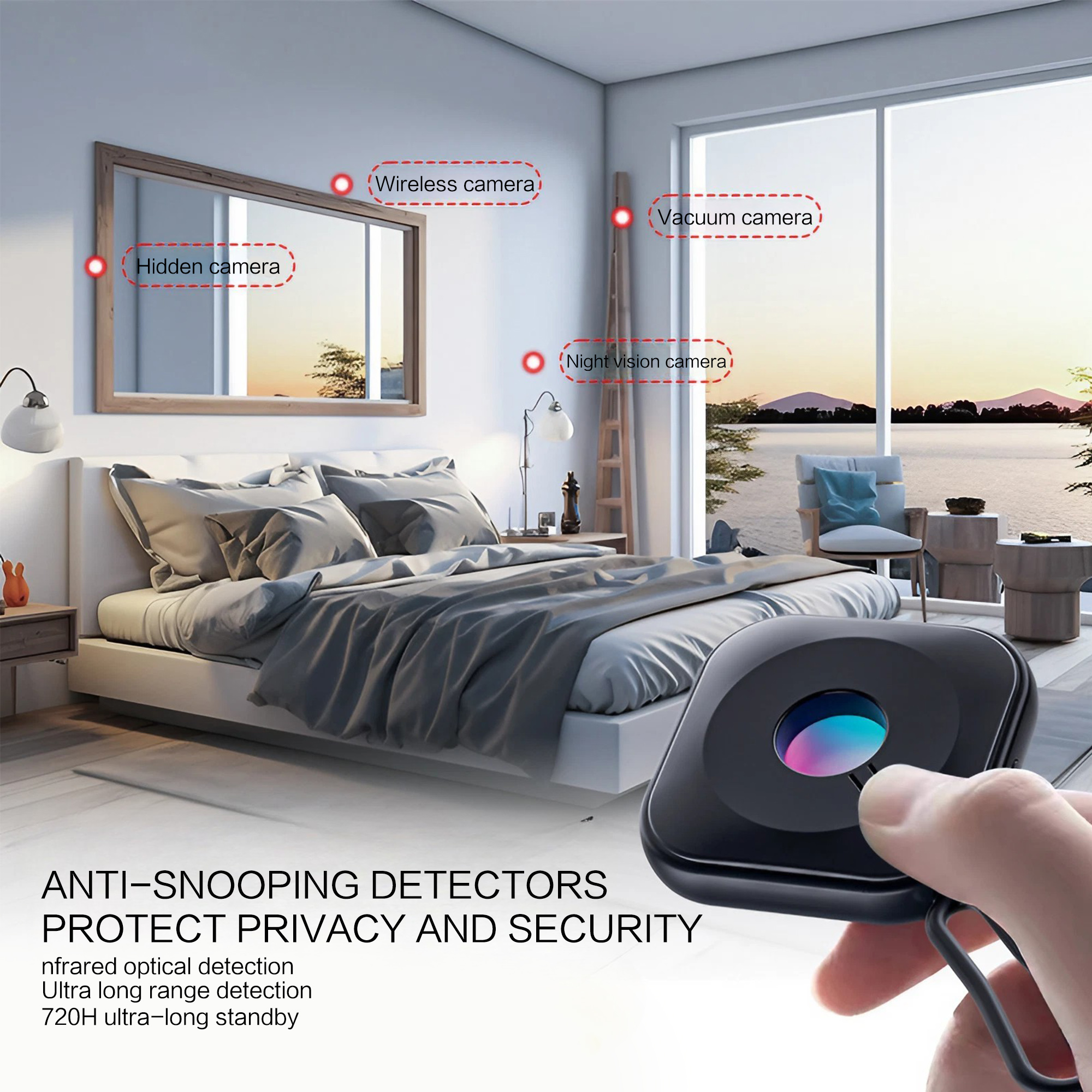 Portable Smart Infrared Scanne - Home Security Hidden Cameras recensie en prijs