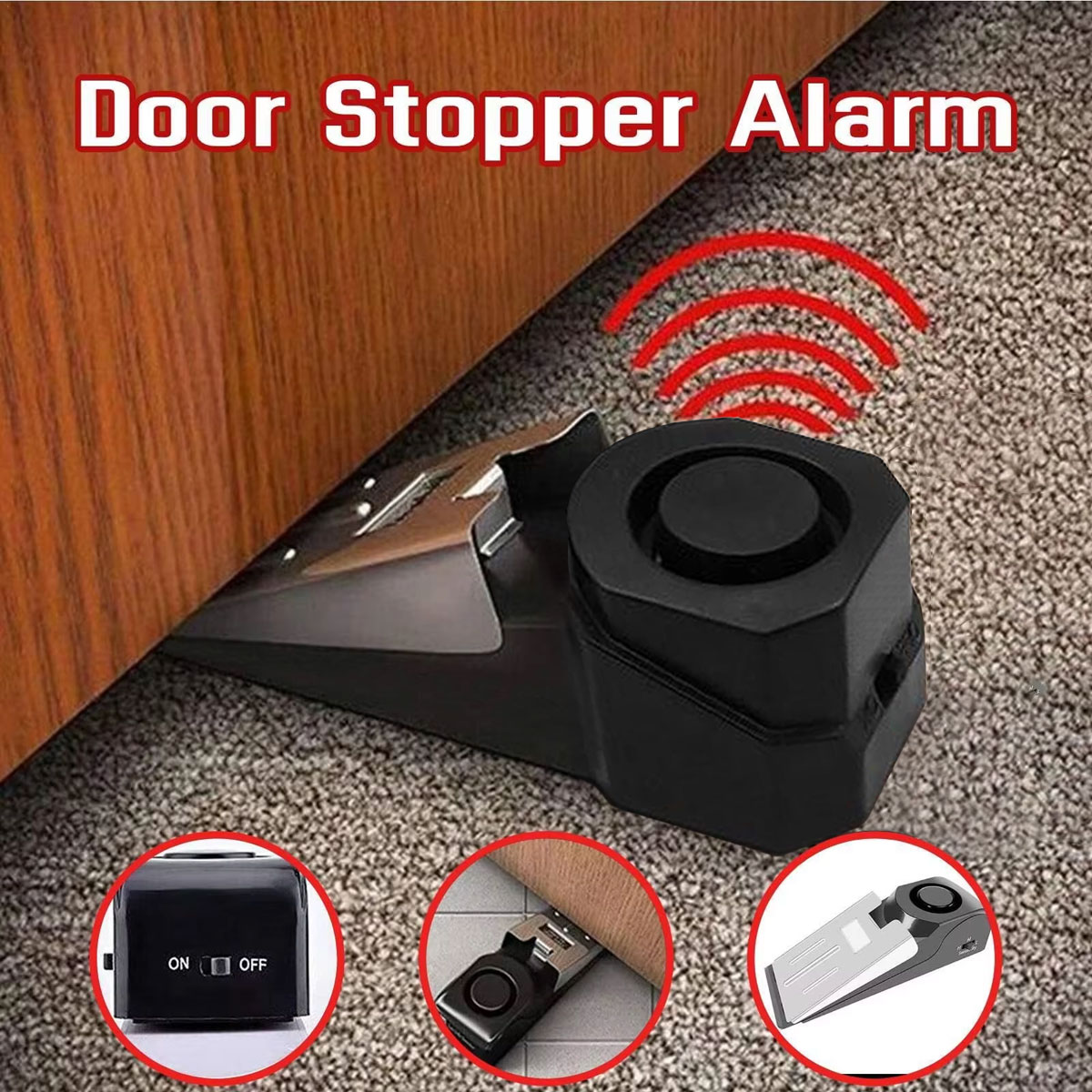 Wireless Door Stop Alarm Syste - Home Security Gate recensie en prijs