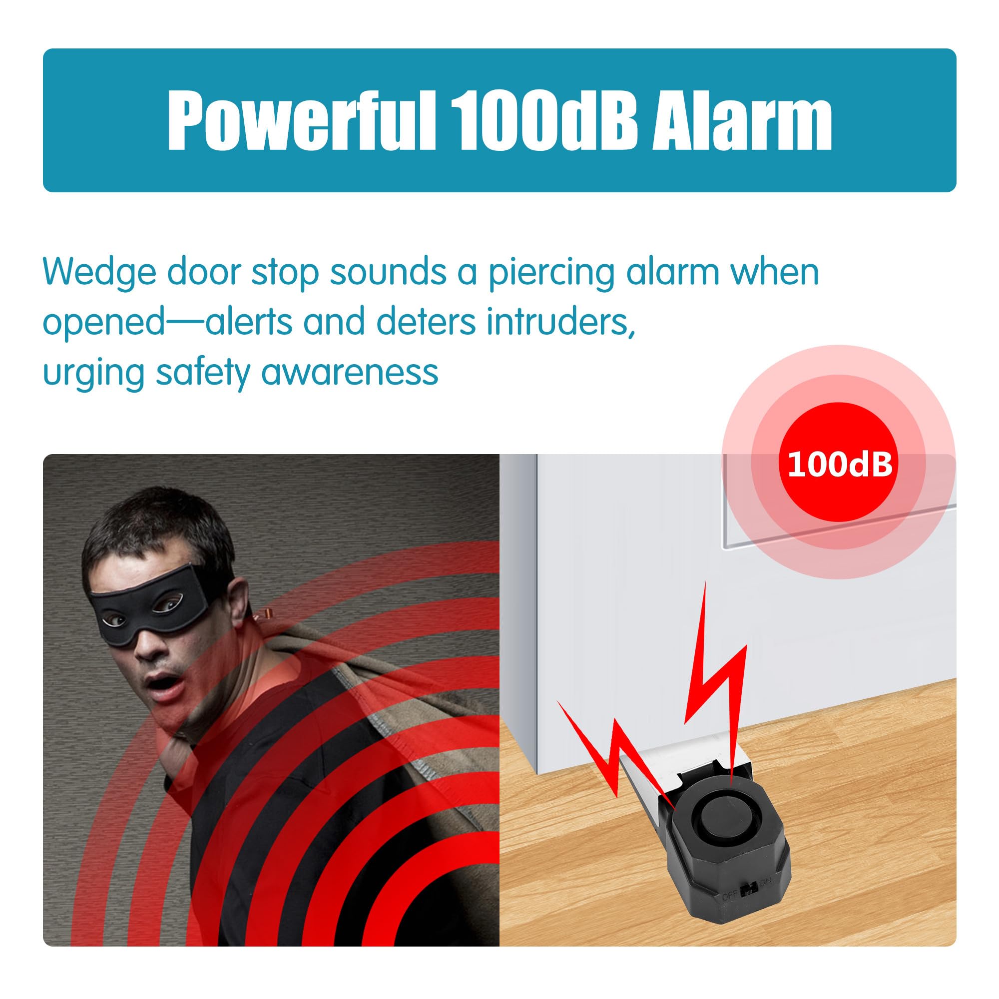 Wireless Door Stop Alarm Syste - Home Security Gate recensie en prijs