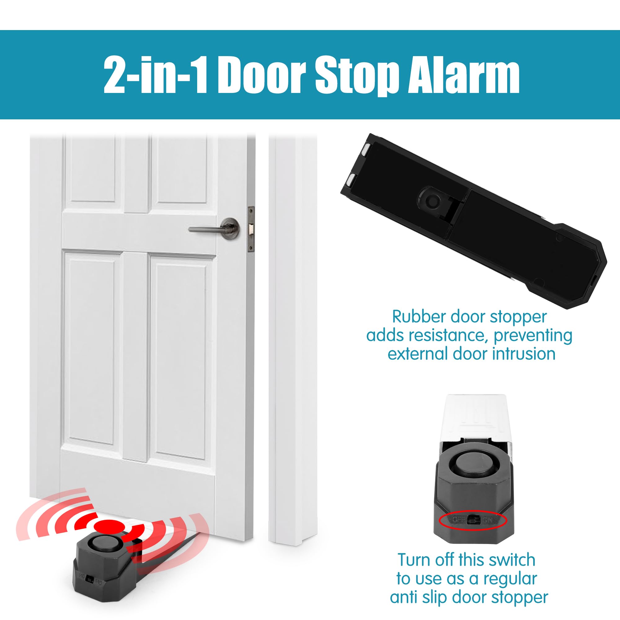 Wireless Door Stop Alarm Syste - Home Security Gate recensie en prijs