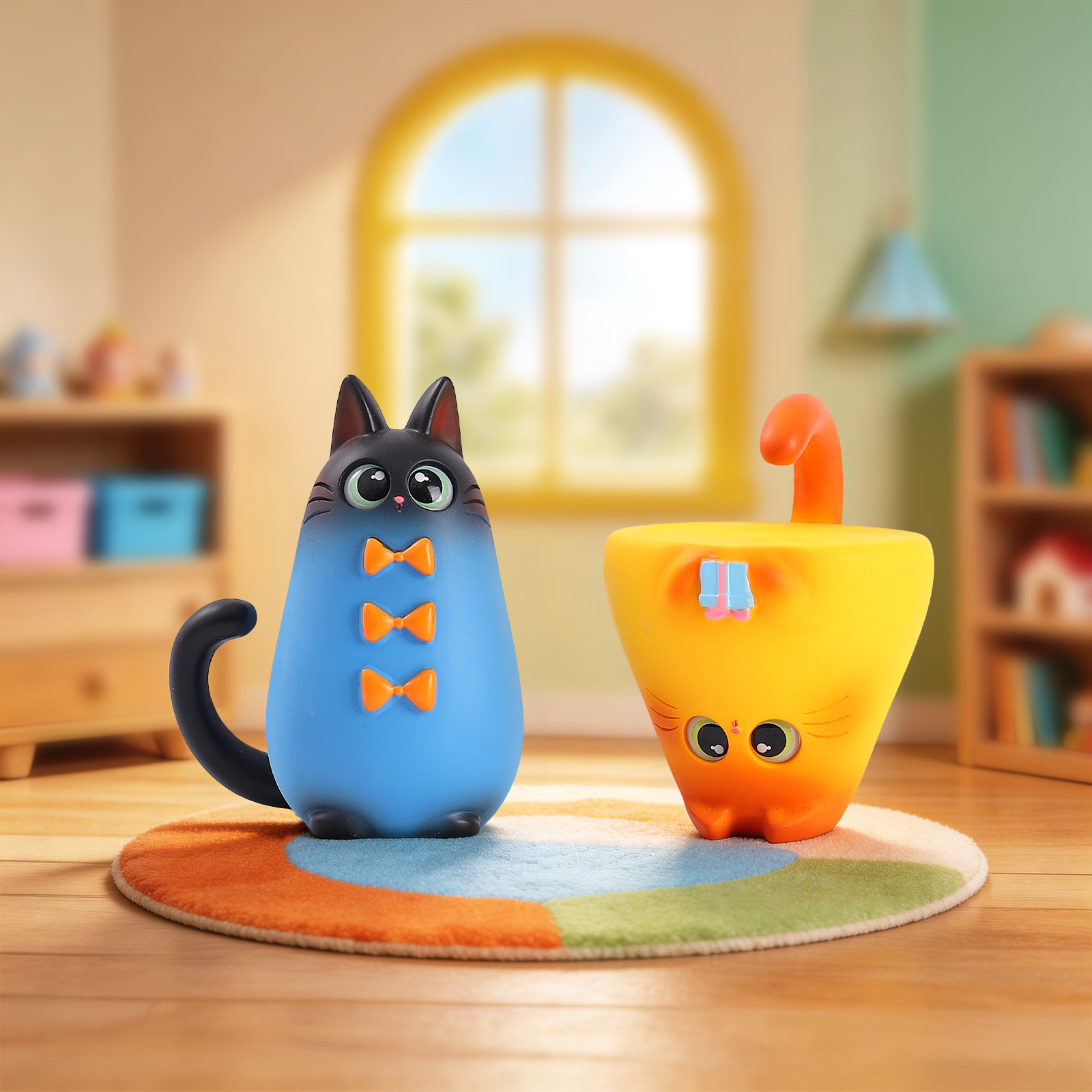 Blind Box Cat Figurine Resin C - Home Security Items recensie en prijs