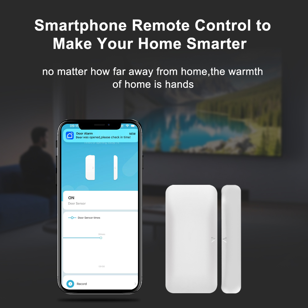 Tuya Zigbee Wireless Door Wind - Home Security Gate recensie en prijs