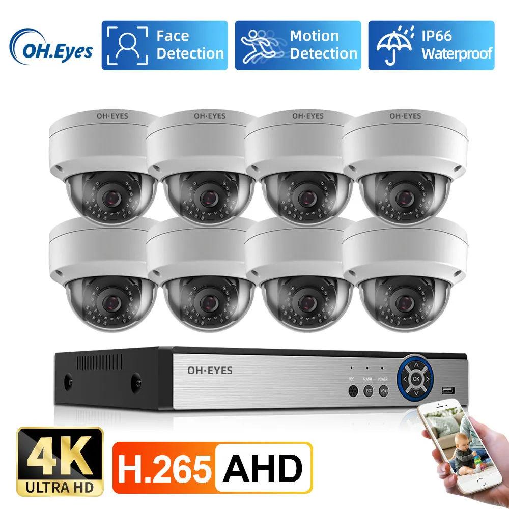 Home Security 8MP H.265+ 4CH 4 - Home Security And Cameras recensie en prijs