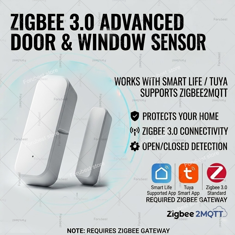 Tuya Zigbee Door Window Sensor - Home Security Gate recensie en prijs
