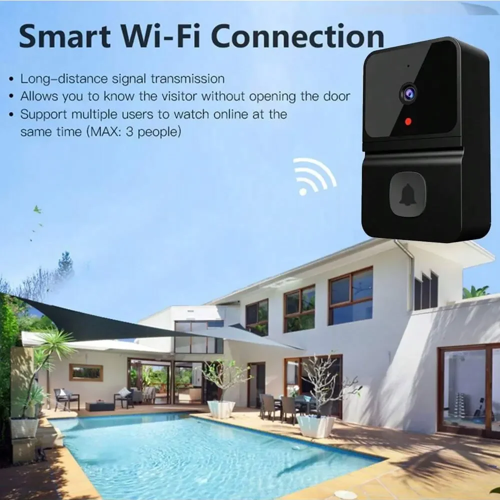 Wireless Doorbell WiFi Outdoor - Home Security No Wifi Needed recensie en prijs