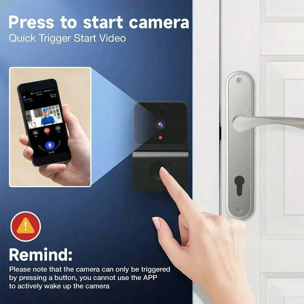 Wireless Doorbell WiFi Outdoor - Home Security No Wifi Needed recensie en prijs