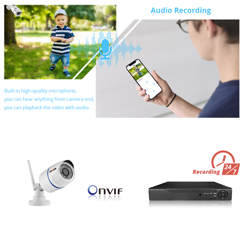 IP Camera WiFi 4MP Outdoor Hom - Home Security Beams recensie en prijs