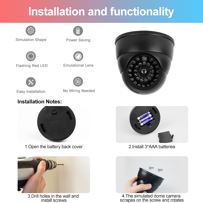 Fake Conch Dome Dummy Camera F - Home Security Beams recensie en prijs