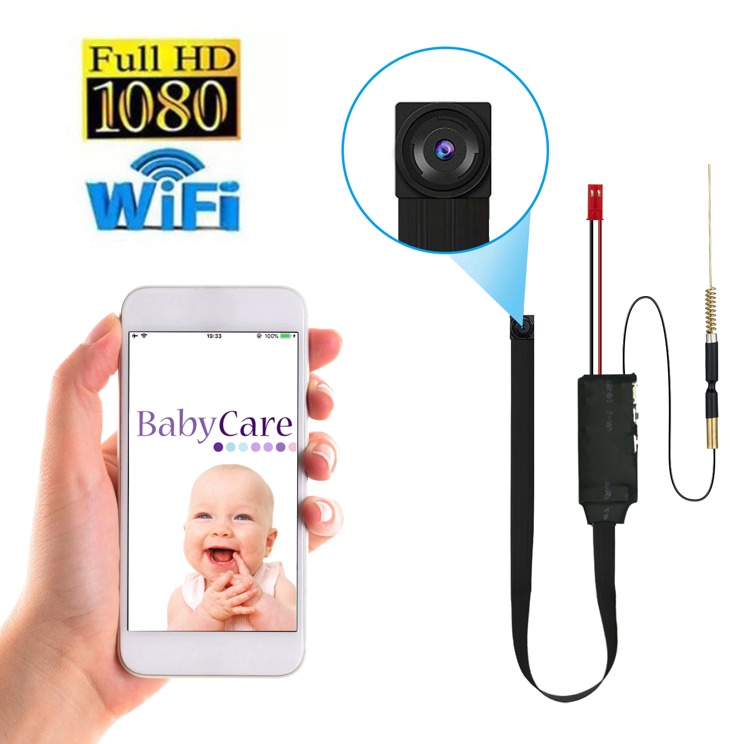 HD 1080P WiFi IP Mini Camera V - Home Security Hidden Cameras recensie en prijs
