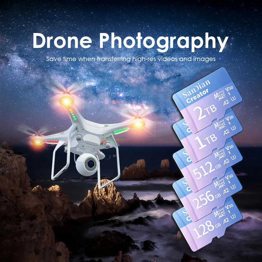 128GB 256GB 512GB 1TB MicroTf  - Home Security Drones recensie en prijs
