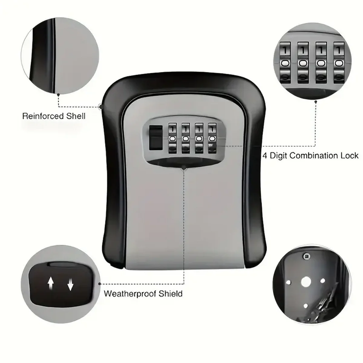 Waterproof Portable Combinatio - Home Security Key Box recensie en prijs