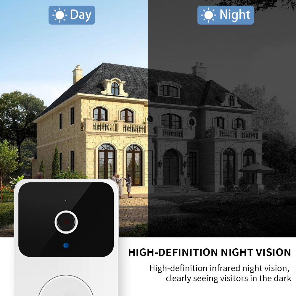H5 Wireless Smart Video Doorbe - Home Security No Wifi Needed recensie en prijs