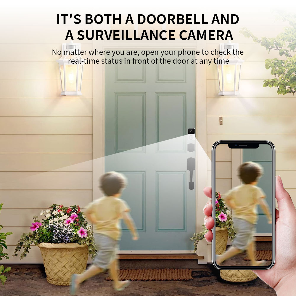 H5 Wireless Smart Video Doorbe - Home Security No Wifi Needed recensie en prijs