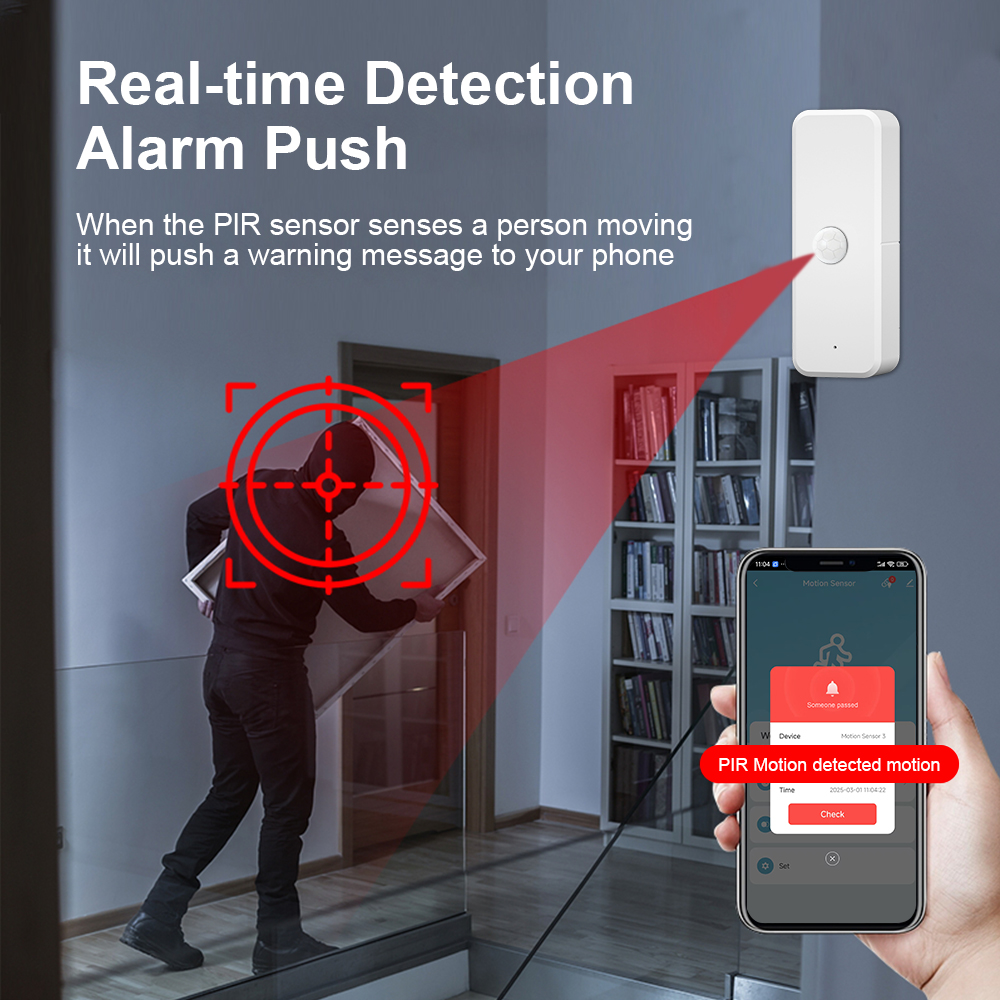 New Tuya WiFi PIR Motion Detec - Home Security Tools recensie en prijs