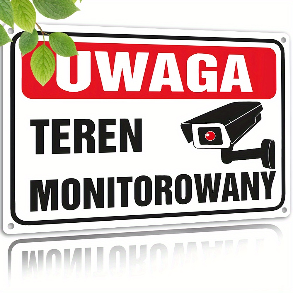 2D Flat,Vintage Metal Sign,Pol - Home Security Monitor recensie en prijs