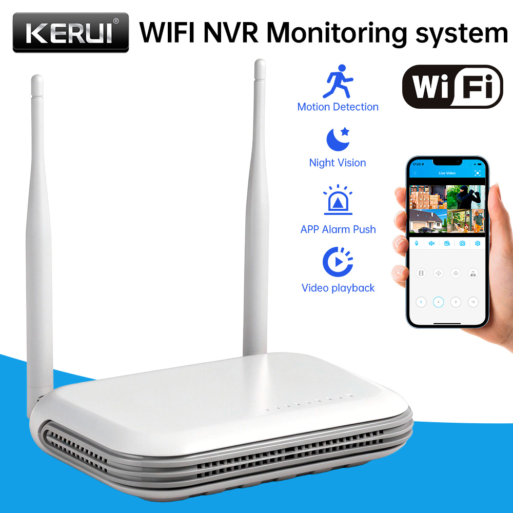 KERUI Mini Network WIFI 8CH NV - Home Security And Cameras recensie en prijs