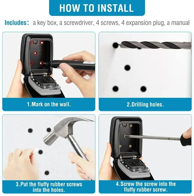 Password Key Lock Box Waterpro - Home Security Key Box recensie en prijs