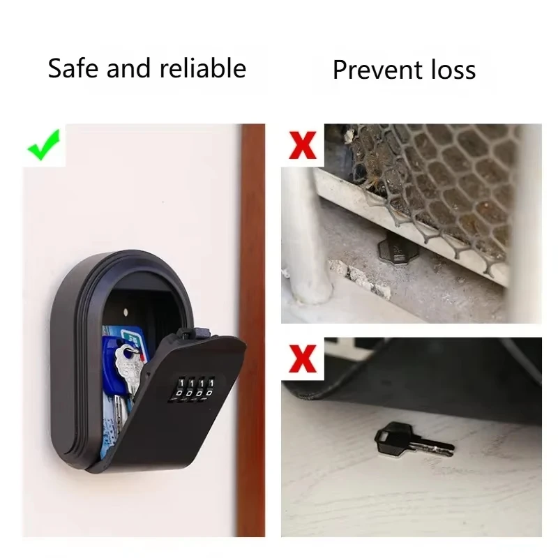Wall Mount Key Lock Box, 4 Dig - Home Security Key Box recensie en prijs