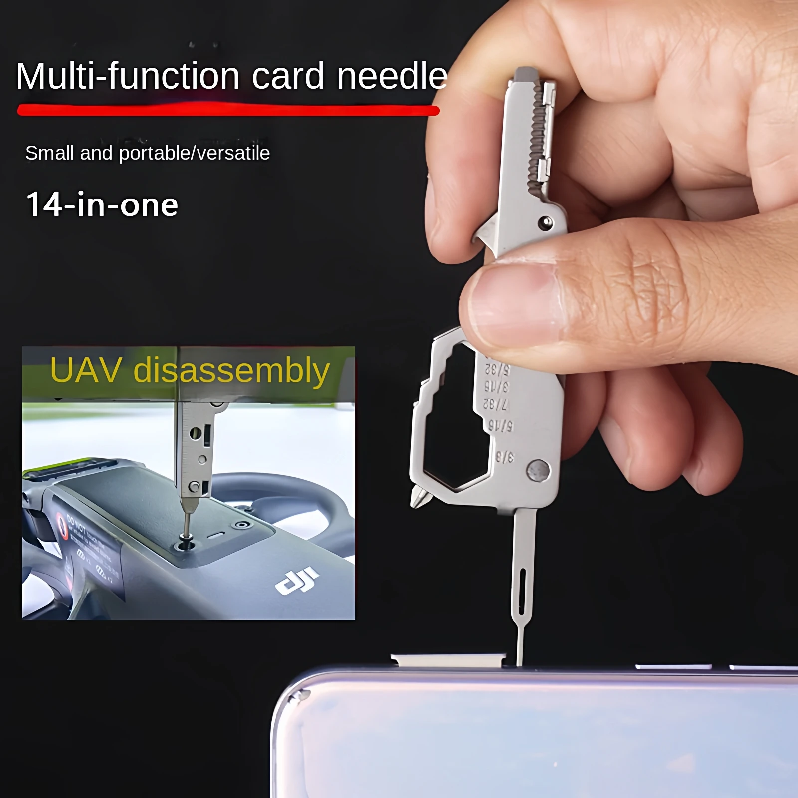Mini Multifunctional Keychain  - Home Security Drones recensie en prijs