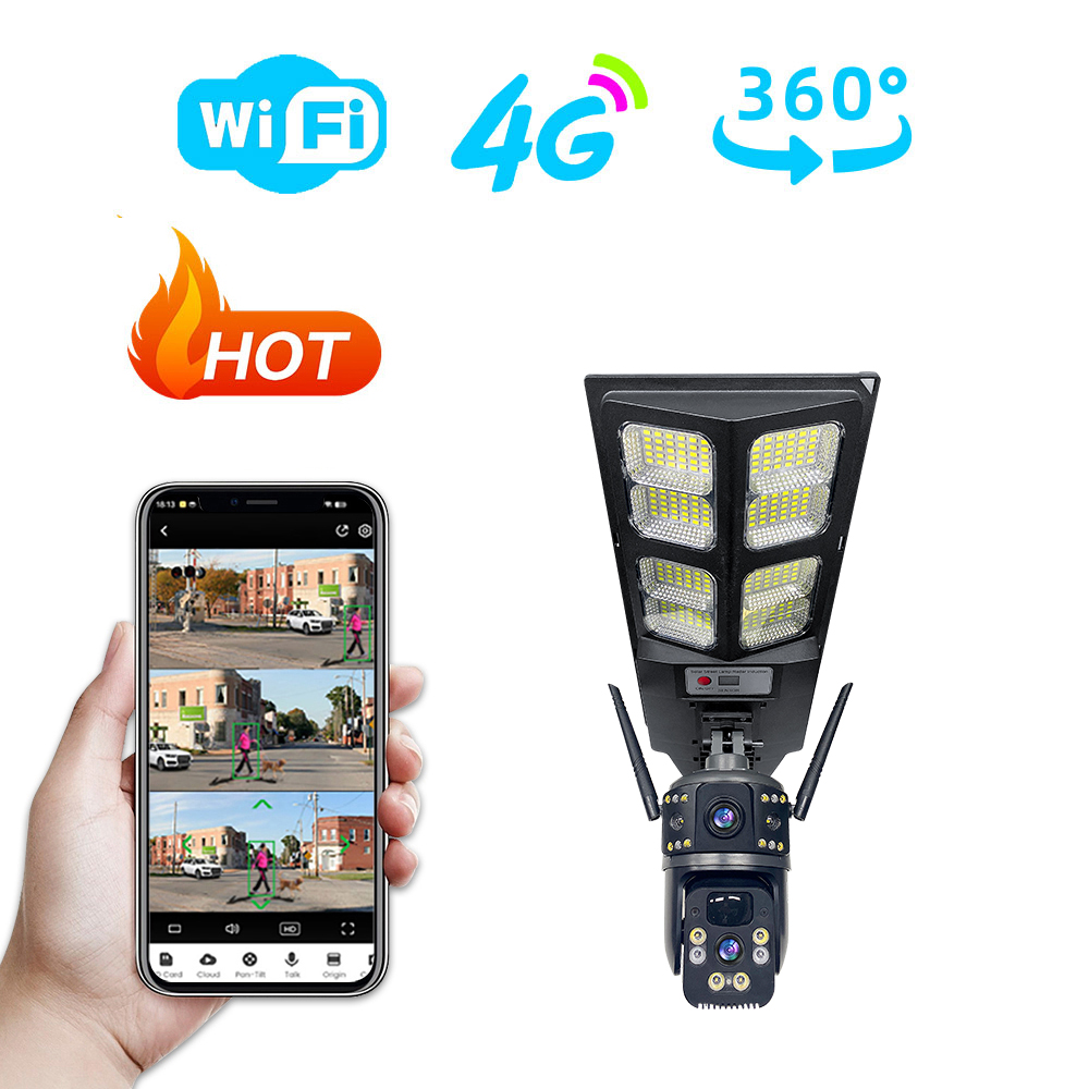 3MP 4G Dual Lens Camera Securi - Home Security Beams recensie en prijs
