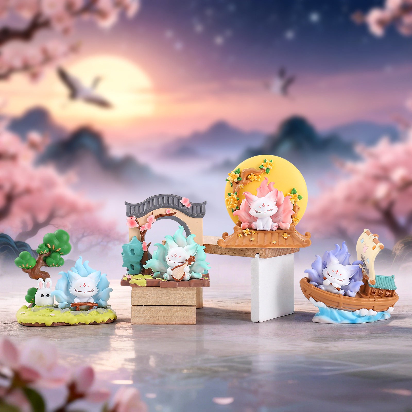 Nine-Tailed Fox Blind Box Chin - Home Security Items recensie en prijs