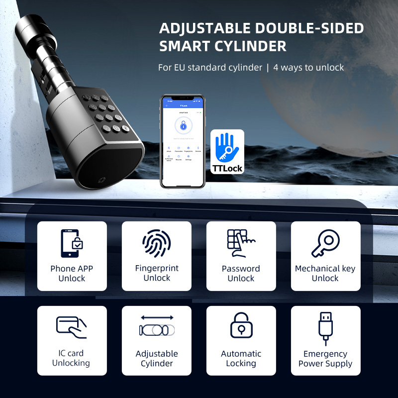 Smart Euro Cylindrical Door Lo - Home Security Gate recensie en prijs