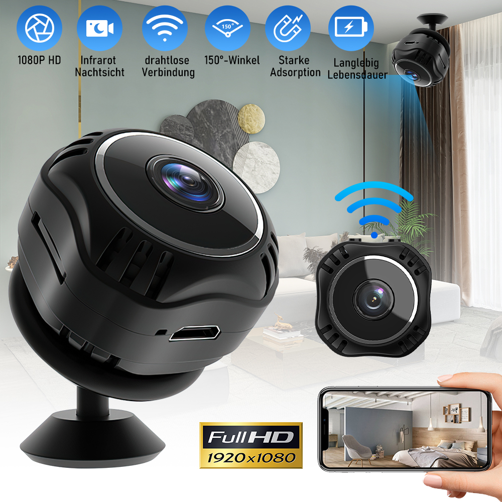 Mini Camera WiFi HD 1080P IP N - Home Security Hidden Cameras recensie en prijs