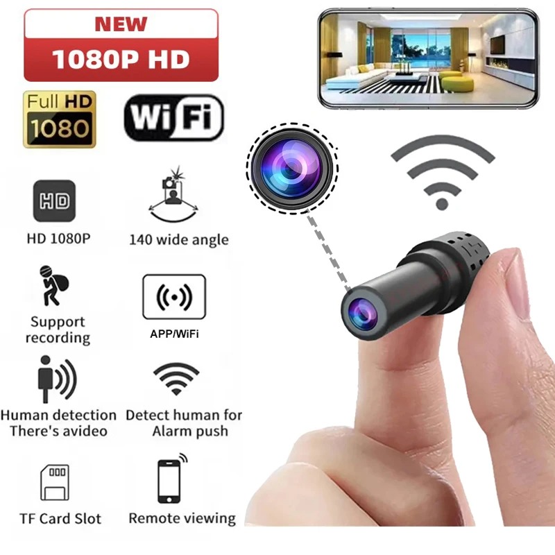 Mini WiFi Camera HD 1080P Indo - Home Security And Cameras recensie en prijs