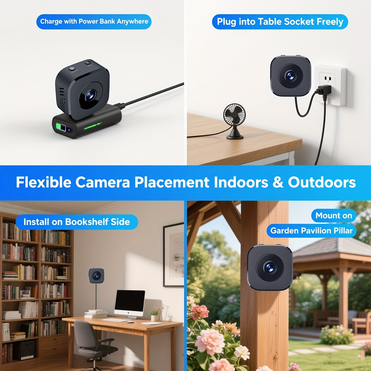 1080P HD Mini WiFi Camera Indo - Home Security Monitor recensie en prijs