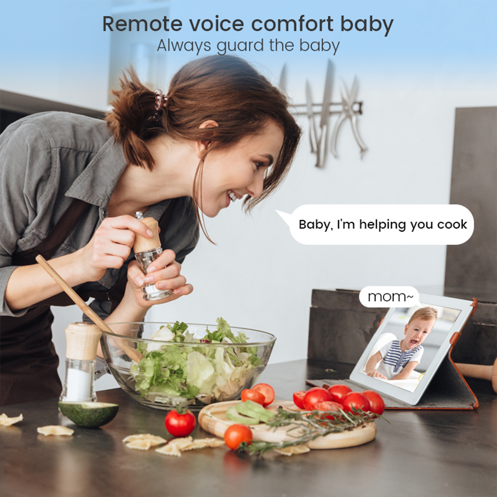 4MP WiFi xiaovv indoor Baby Mo - Home Security No Wifi Needed recensie en prijs